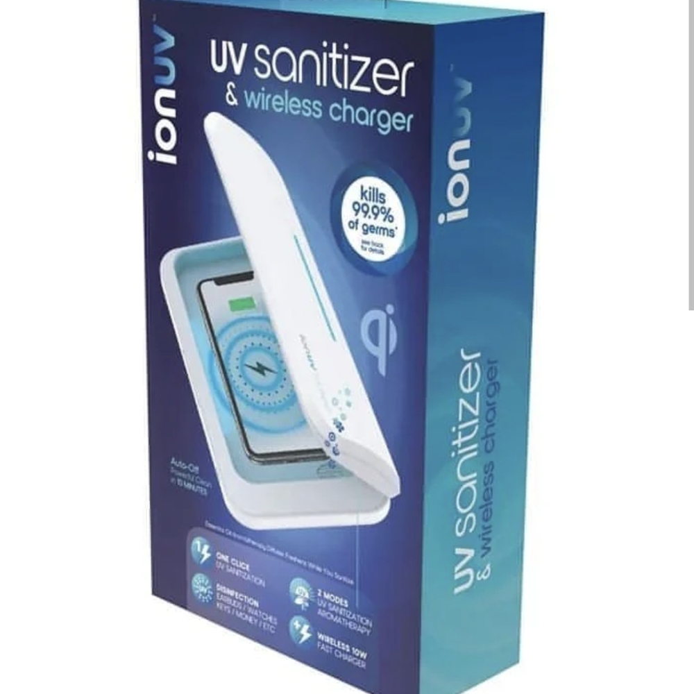 NWT UV Sanitizer wireless charger